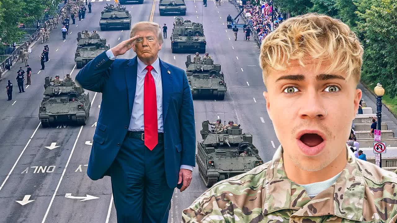Inside Trump's Military Parade- DAY 3